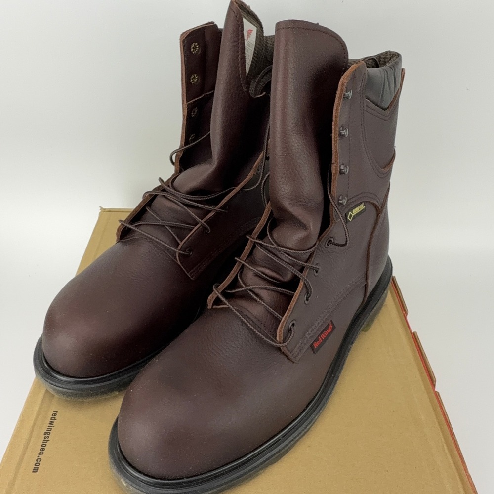 Red Wing 2412 Supersole 2.0 8" Insulated Steel Toe Boots Mens 14D NIB Gore Tex